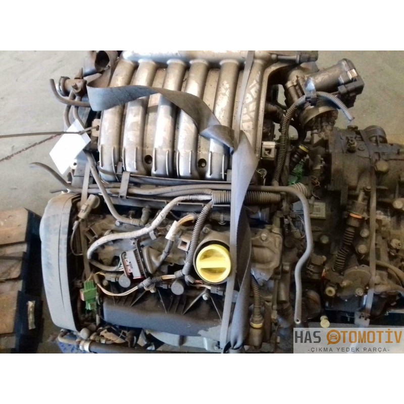 RENAULT LAGUNA 2 3.0 V6 ÇIKMA MOTOR (L7XE731) ve Komple Sandık Motor ...
