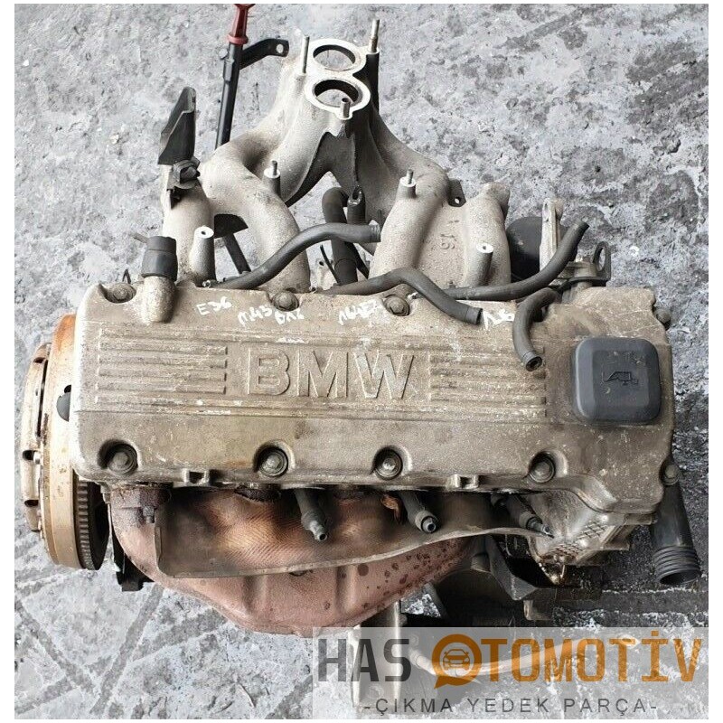 BMW E 36 3.16 ÇIKMA MOTOR (M43 B16 164E2) Ve Komple Sandık Motor Fiyatları